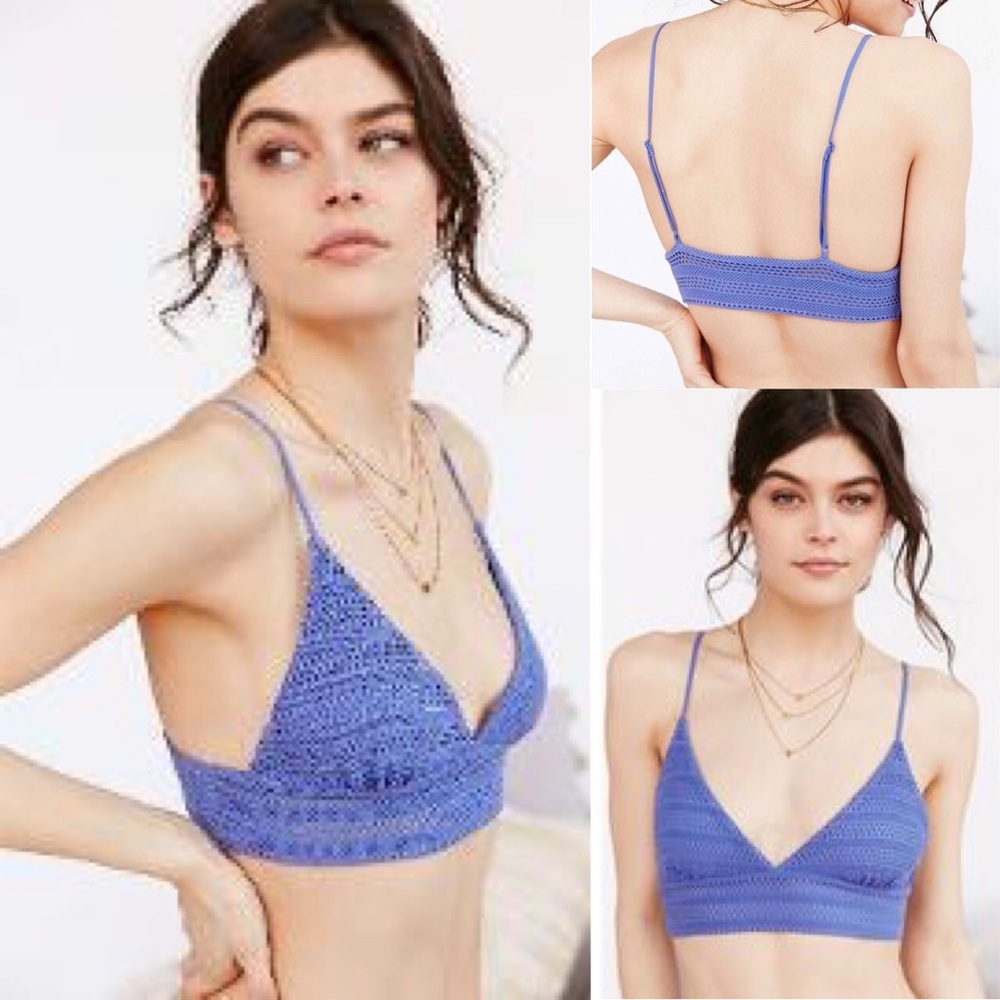 NIB Out From Under Juno Mesh Longline Bralette